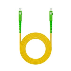 Nanocable Cable fibra SC/APC LSZH Amarillo 10m