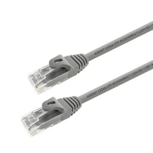 Aisens Latiguillo Rj45 Cat.6A Utp Gris 0.5M