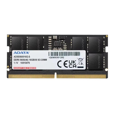 ADATA RAM AD5S560016G-S 16GB 5600Mhz DDR5 SODIMM