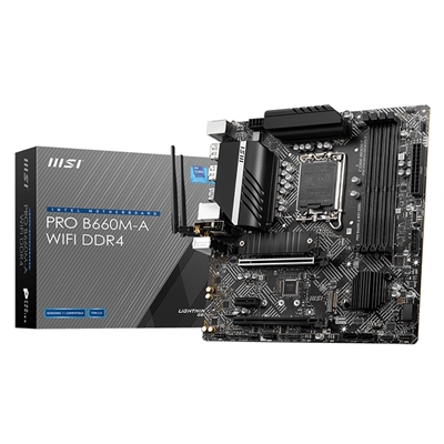 MSI Placa Base PRO B660M-A WIFI DDR4  mATX LGA1700