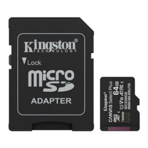 Kingston SDCS3/64GB microSDXC Gen3 100MB/s A1