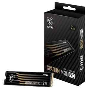 MSI SSD Spatium M480 Pro 2Tb PCIe 4.0 NVMe 7400Mbs