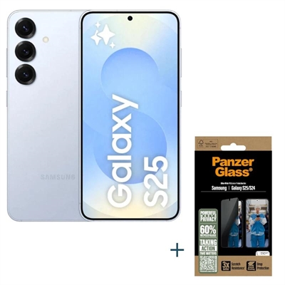 Samsung S25 256Gb Blue+Protec Privacidad Panzer
