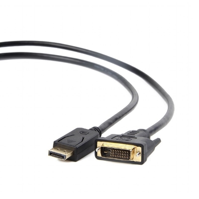 Gembird Adaptador DisplayPort (M) a DVI (M) 3 Mts