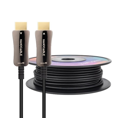 Nanocable Cable HDMI v2.1 AOC 8K@60HZ 100 m